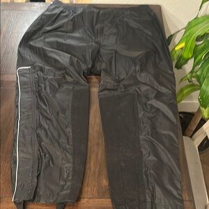 Men's Black Harley Rain Pants 2XL